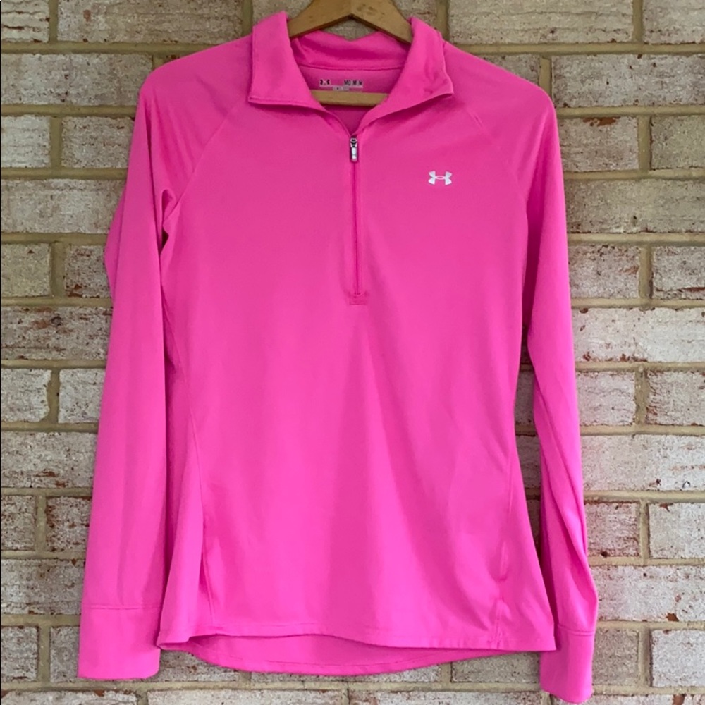 Under Armour 1/2 zip (Pink)